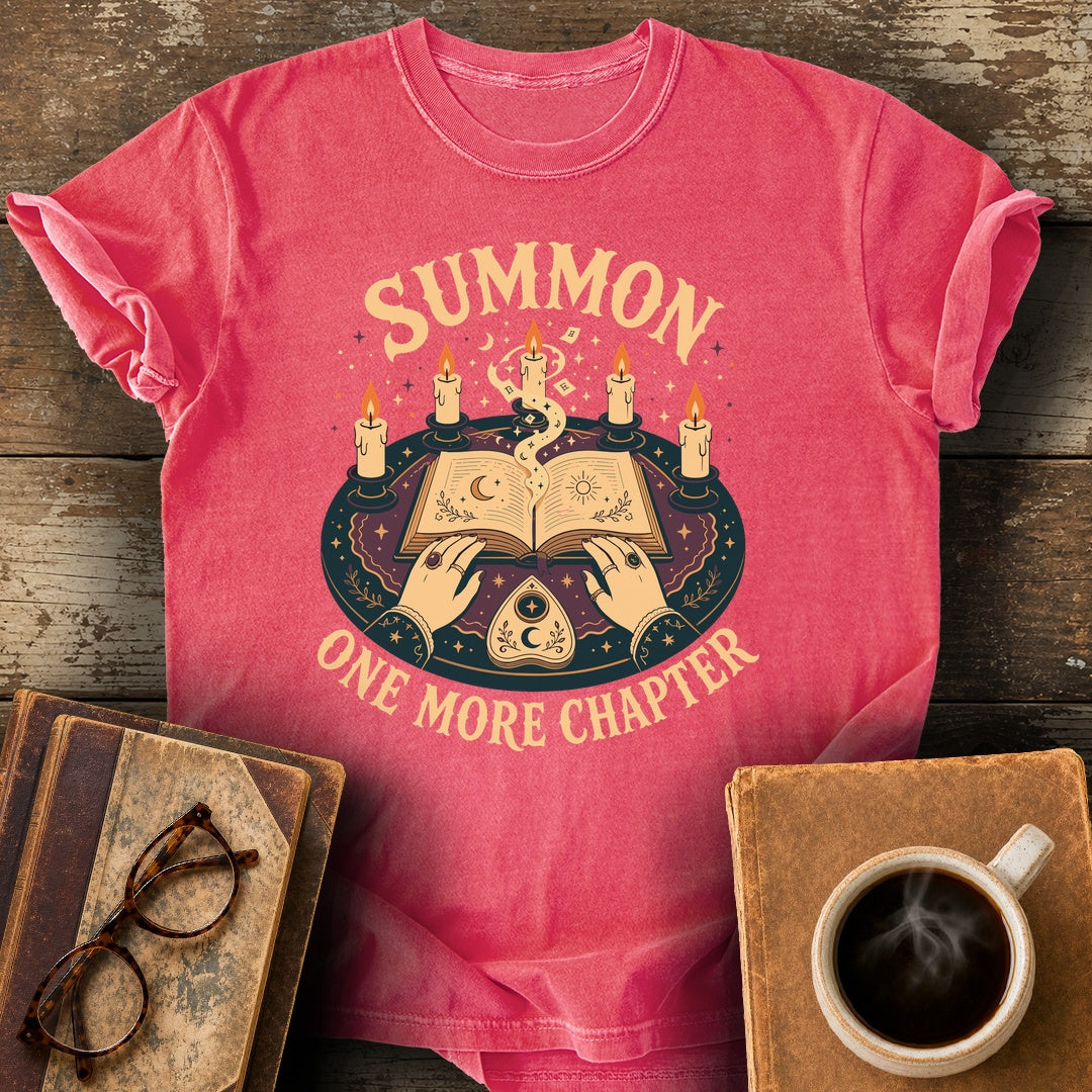 Summon One More Chapter Tee - watermelon shirt mockup
